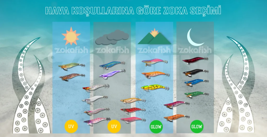 Kalamar avında doğru zoka seçimi